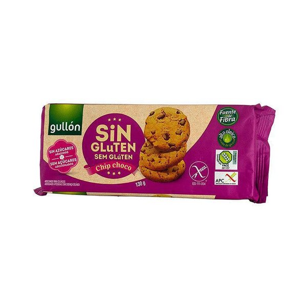 Бисквити без глутен GULLON CHIP CHOCO