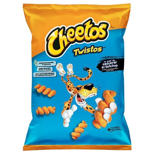Снакс CHEETOS кашкавал и кетчуп