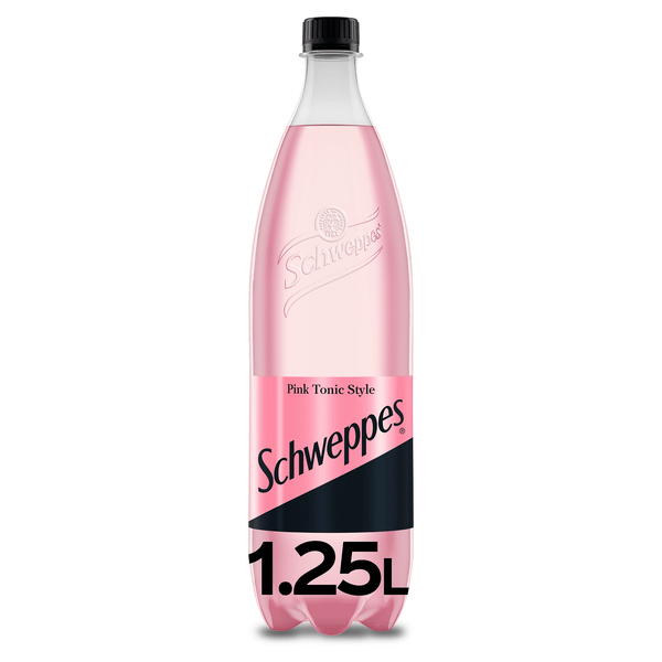 Газирана напитка SCHWEPPES PINK tonic