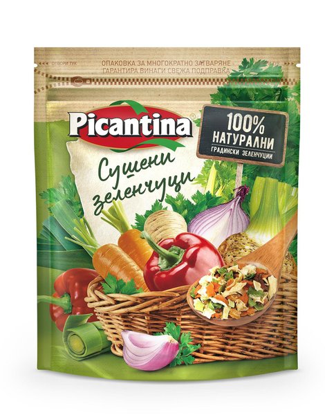 Подправка PICANTINA микс сушени зелечуци