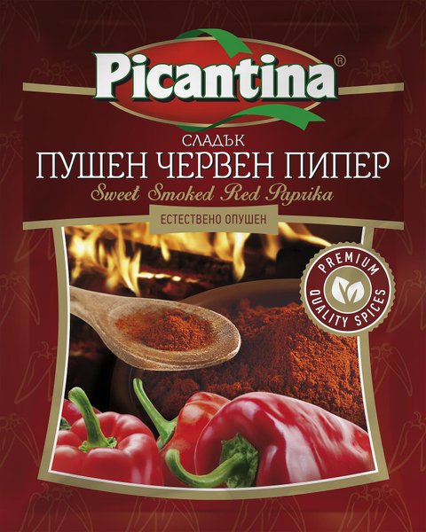 Червен пипер PICANTINA пушен,