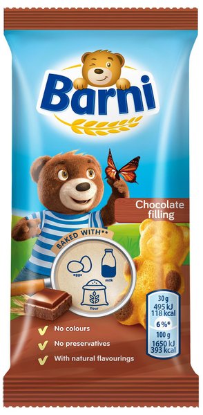 Кексче BARNI с шоколадов крем