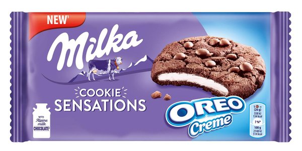 Бисквити MILKA Cookie Sensations Oreo Creme