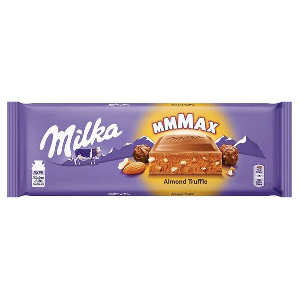 Шоколад MILKA бадем и трюфел