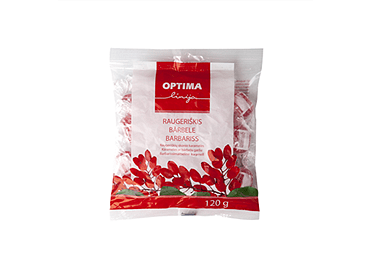 Бонбони OPTIMA LINIJA червена боровинка