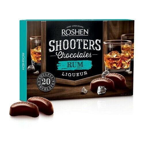 Бонбони ROSHEN шоколадови с ром