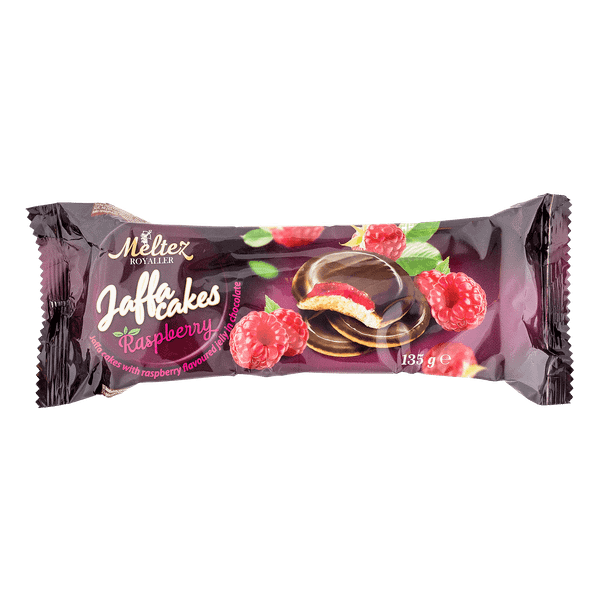 Бисквити MELTEZ ROYALLER Jaffa Cakes Raspberry
