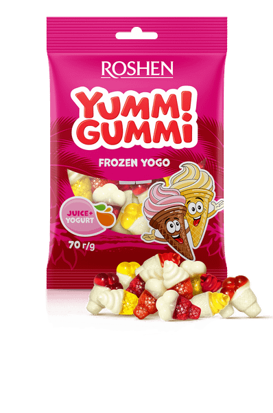 Бонбони YUMMI GUMM жели.frozen yogo