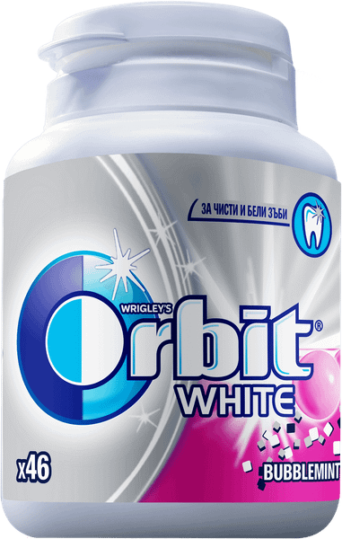 Дъвки ORBIT bubble bottle 46 дражета