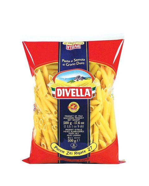 Макарони DIVELLA Penne Ziti Rigate 27