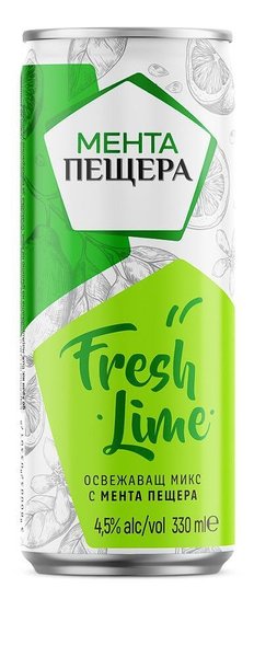 Микс мента ПЕЩЕРА Fresh Lime 4,5%