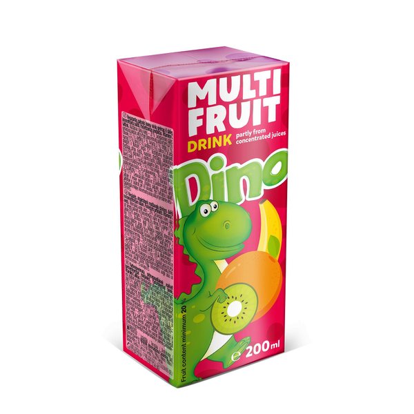 Плодова напитка DINO Multi Fruit