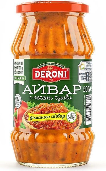 Aйвар DERONI с печени чушки