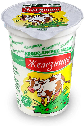 Кисело мляко ЖЕЛЕЗНИЦА 3.6%