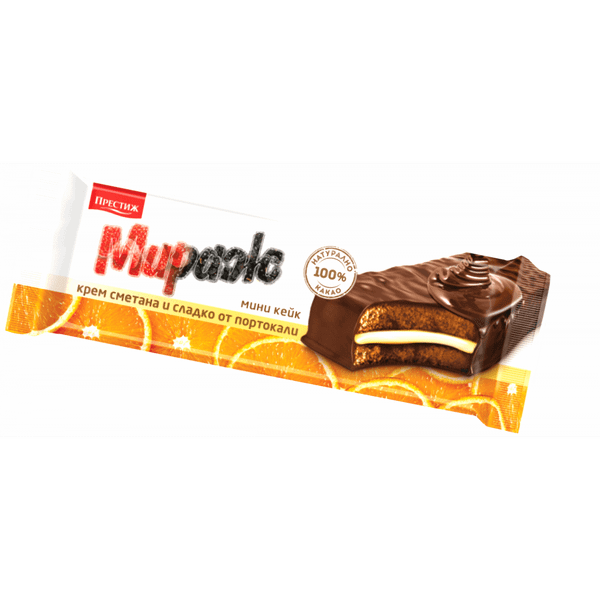 Мини кейк МИРАЖ сметана & портокал