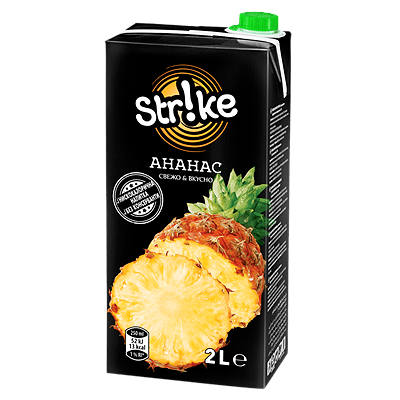 Пл.напитка STRIKE ананас 10%