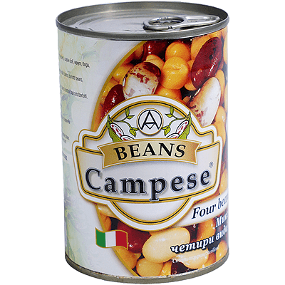 Боб микс от 4 вида CAMPESE