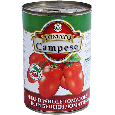 Домати цели белени CAMPESE