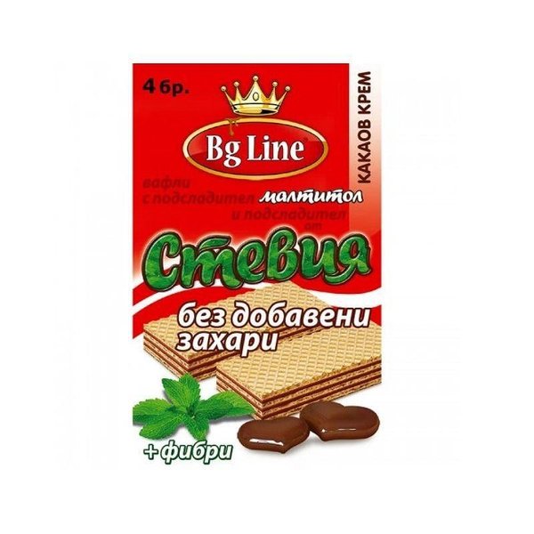 Вафли Стевия с какао 90 гр.