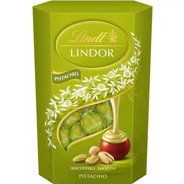 Бонбони LINDOR с шамфъстък