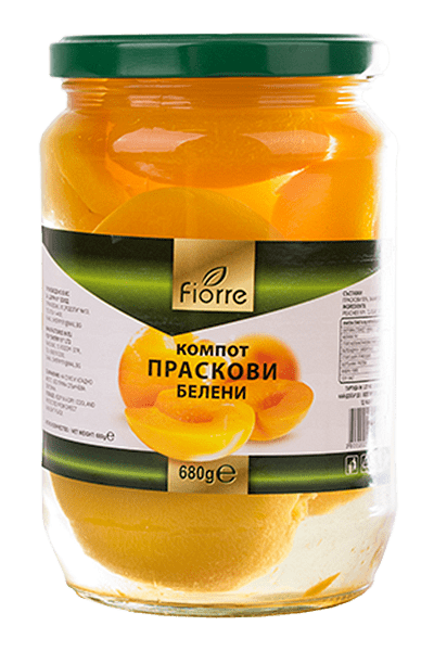Компот FIORRE праскови белени