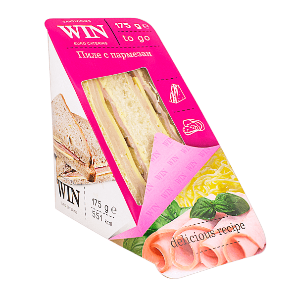 Сандвич WIN Пиле с пармезан