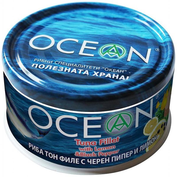 Риба тон OCEAN филе лимон, ч. пипер