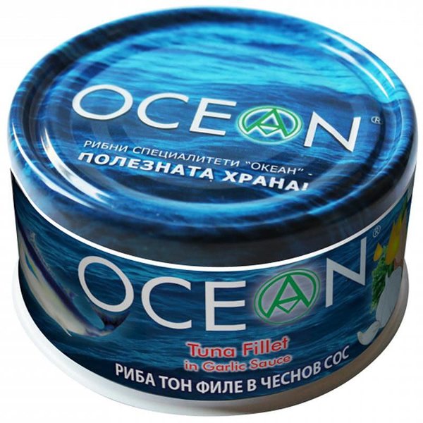 Риба Тон OCEAN филе в чеснов сос