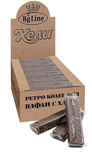 Вафли ХЕЛИ Ретро колекция с халва и шоколад