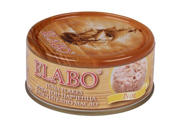 Риба тон ELABO парченца раст.масло