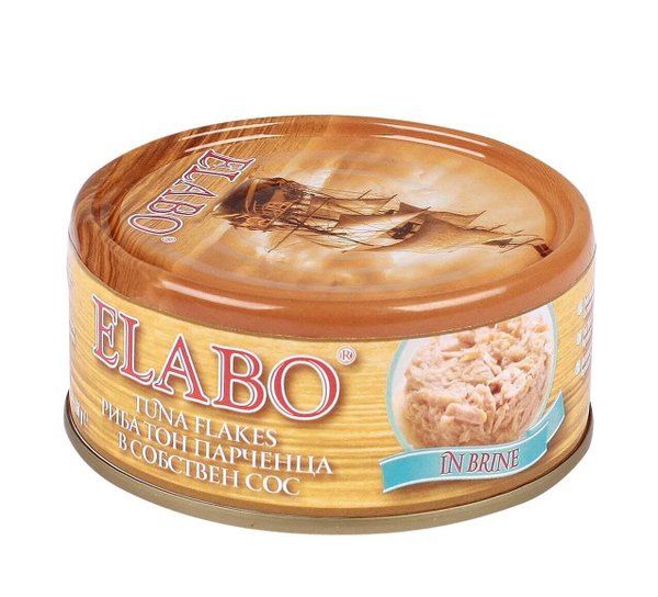 Риба тон ELABO парченца собст.сос