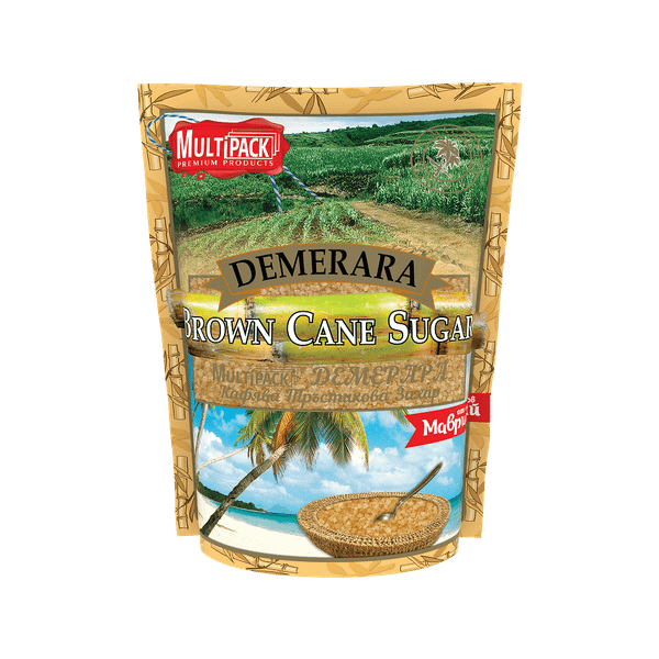 Кафява захар DEMERARA