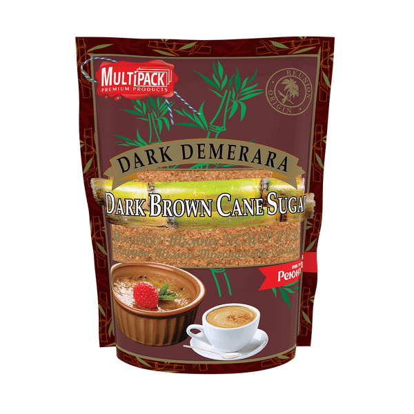 Кафява захар DEMERARA тъмна