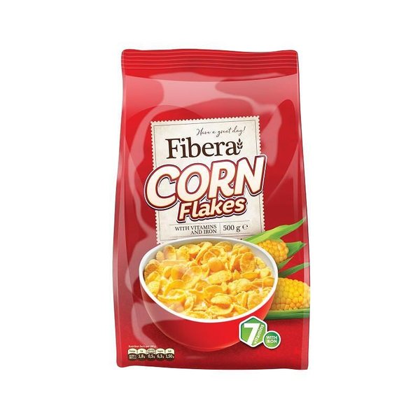 Корнфлейкс FIBERA,