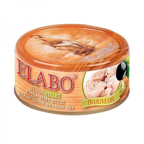 Риба тон ELABO филе в маслиново масло