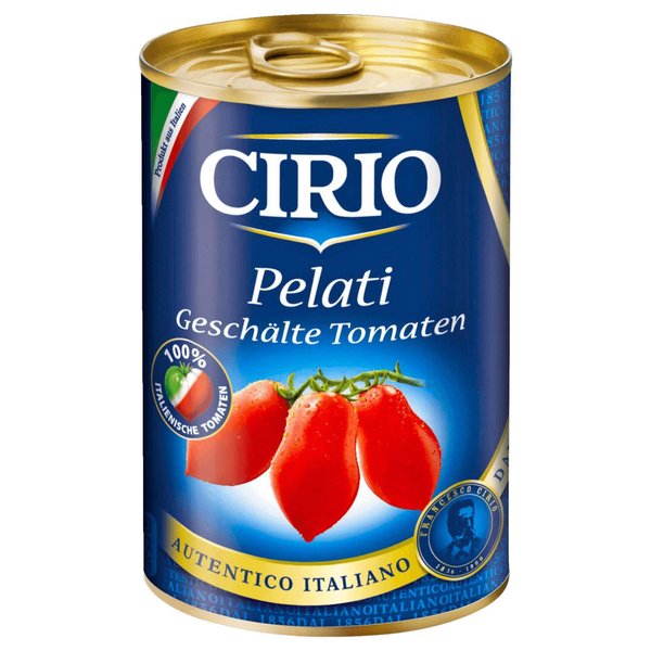Домати CIRIO белени консервирани 4OO гр.