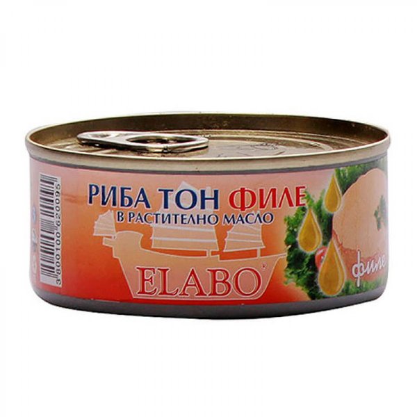 Риба тон ELABO в раст.масло