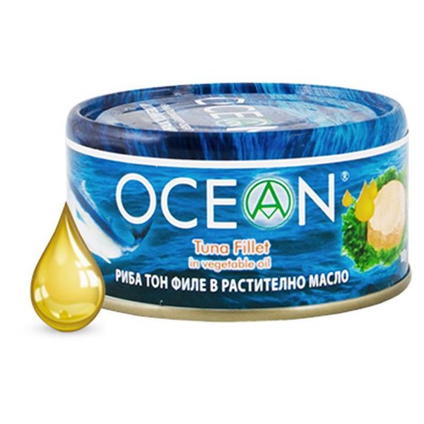 Риба тон OCEAN филе в растително масло