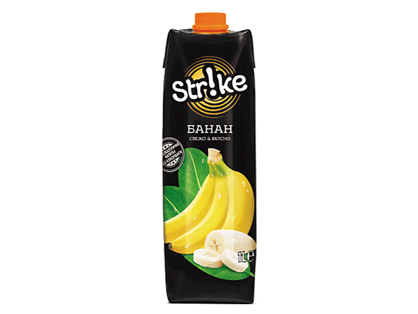 Напитка STRIKE банан 15%