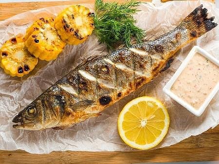 Пъстърва печена