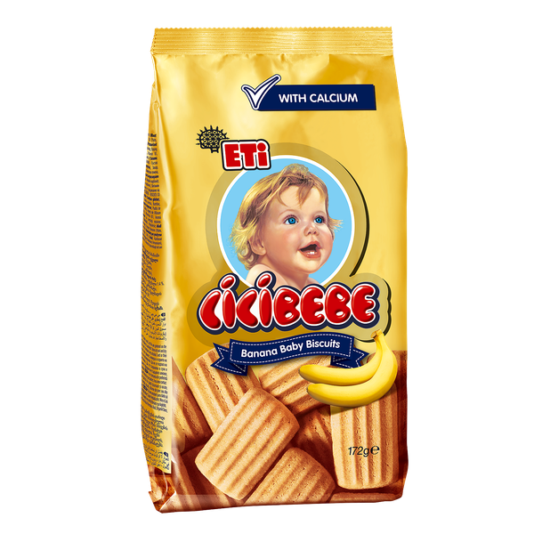 Бисквити ETI Cicibebe банан