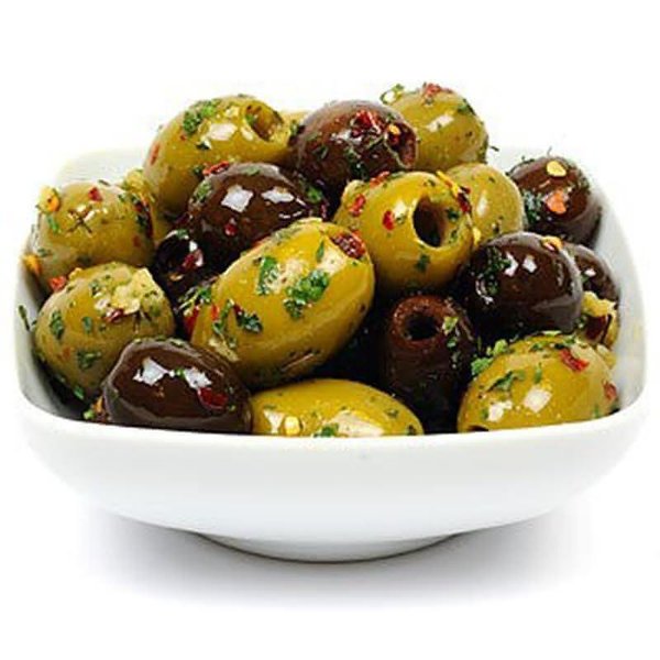 Маслини микс с подправки, пикантни