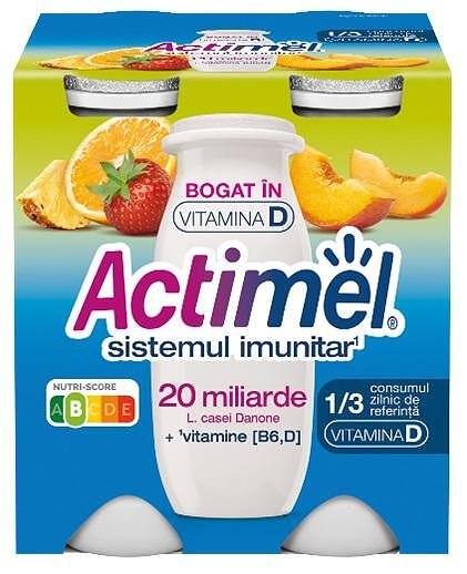 Млечен десерт ACTIMEL Мултифрут