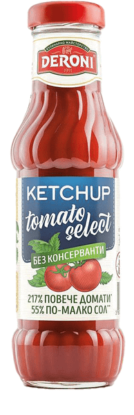 Кетчуп DERONI tomato select