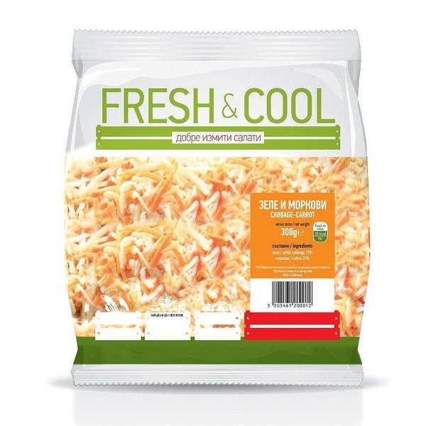 Салата FRESH&COOL зеле и моркови