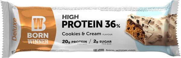 Протеинов бар BW 55 Cookies & Cream 36% protein