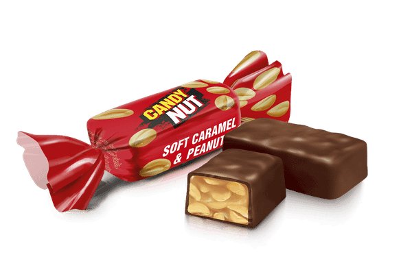 Бонбони CANDY NUT Soft caramel & Peanuts