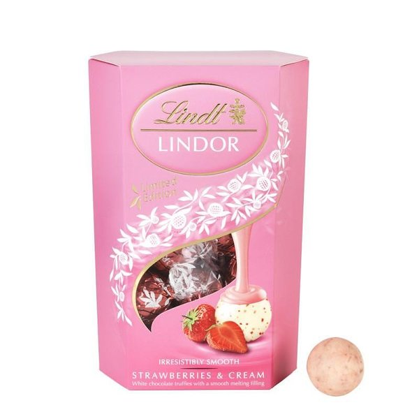 Бонбони LINDOR ягодов крем