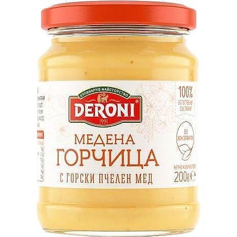 Горчица ДЕРОНИ медена