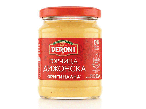 Горчица ДЕРОНИ дижонска
